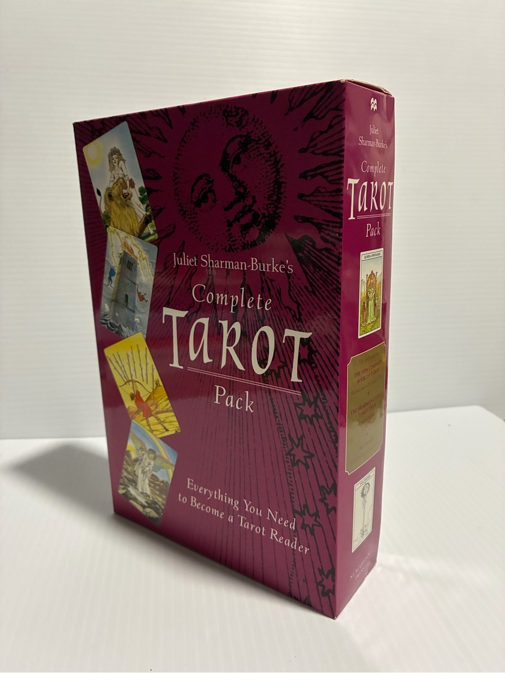 Juliet Sharman-Burke Complete Tarot Pack - Plum Card Set